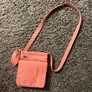 Coral Kipling Crossbody Bag
